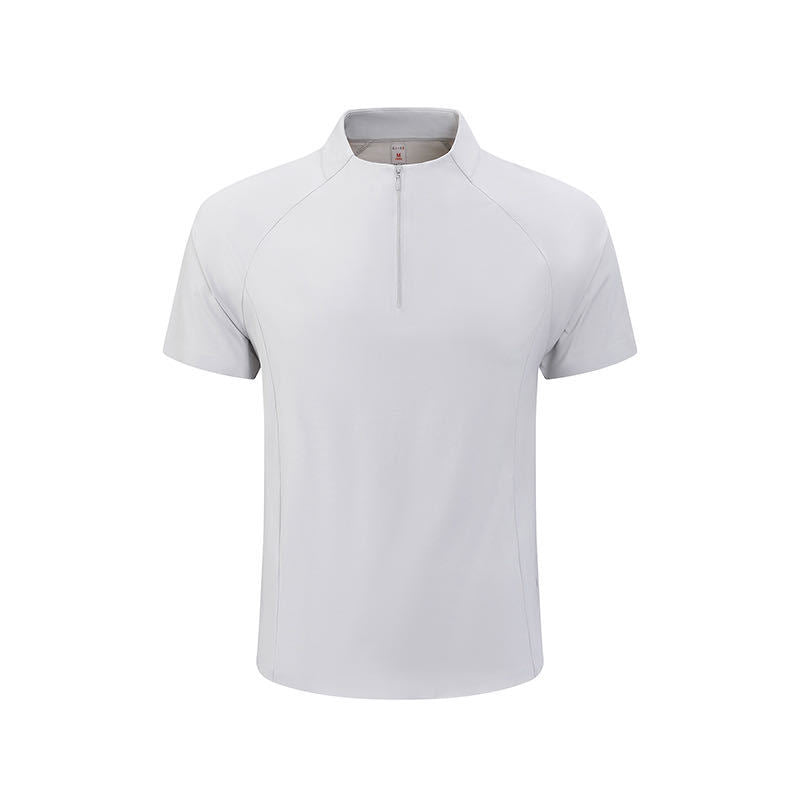 Men's Quick-Dry Zip-Up Sports Shirt